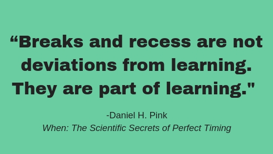 breaks and recess quote